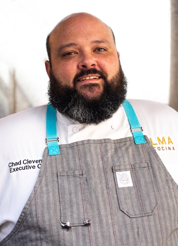 Chad Clevenger will serve as executive chef at Alma Cocina Buckhead.