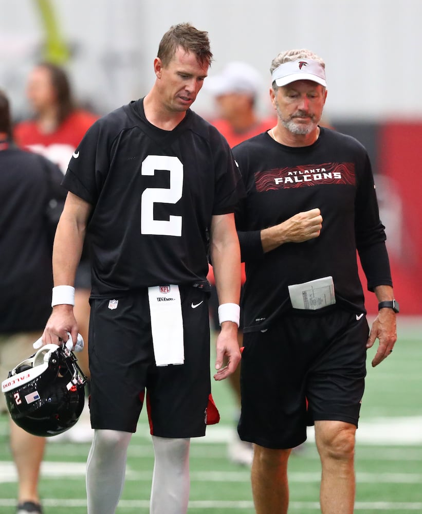 Photos: Falcons continue organized team activities