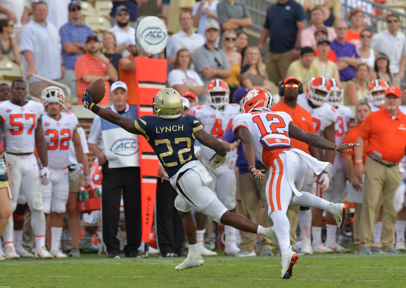 Photos: Georgia Tech loses to ACC powerhouse Clemson