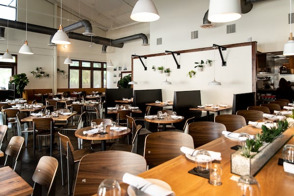 Emmy Squared occupies the location that was formerly home to the Shed. (Mia Yakel for The Atlanta Journal-Constitution)