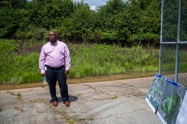 Marshall Freeman, chief operating officer for the Atlanta Police Foundation, said the foundation plans to convene a stakeholder group to work out specifics for the plan if the lease is approved by the City Council. (Alyssa Pointer/Atlanta Journal Constitution)