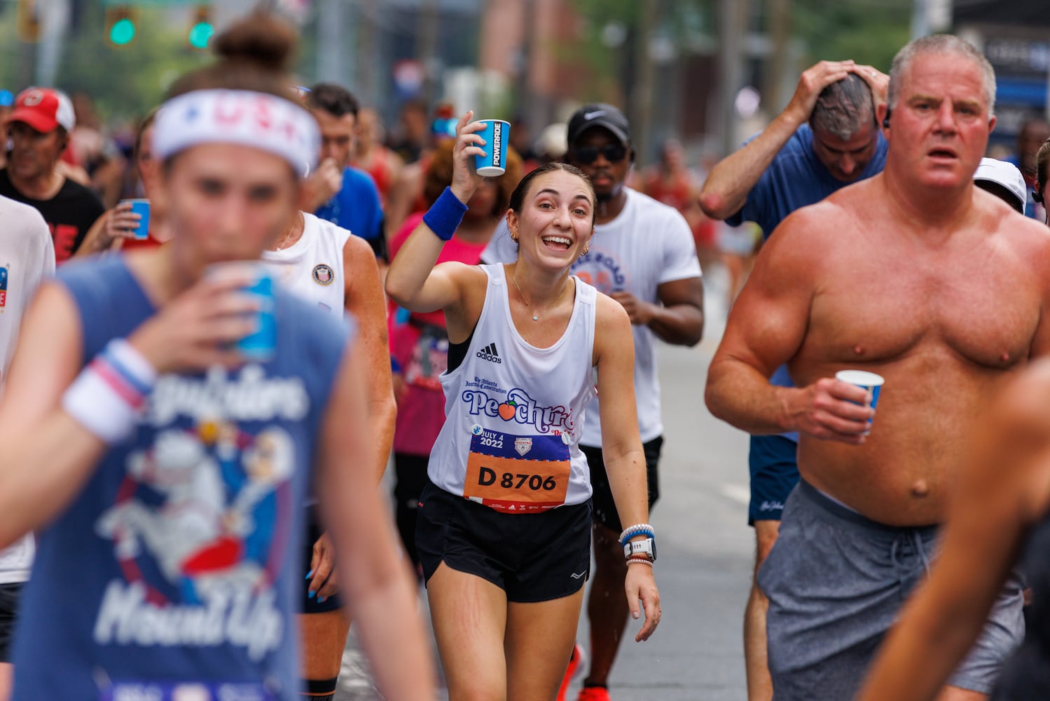 peachtree road race 2022