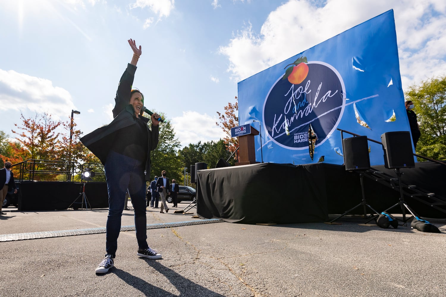 Kamala Harris in Gwinnett