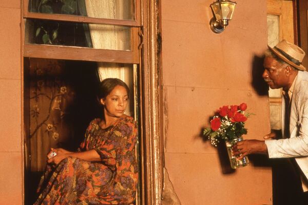 Dee and Davis in director Spike Lee's acclaimed film, "Do the Right Thing."Photo by David Lee