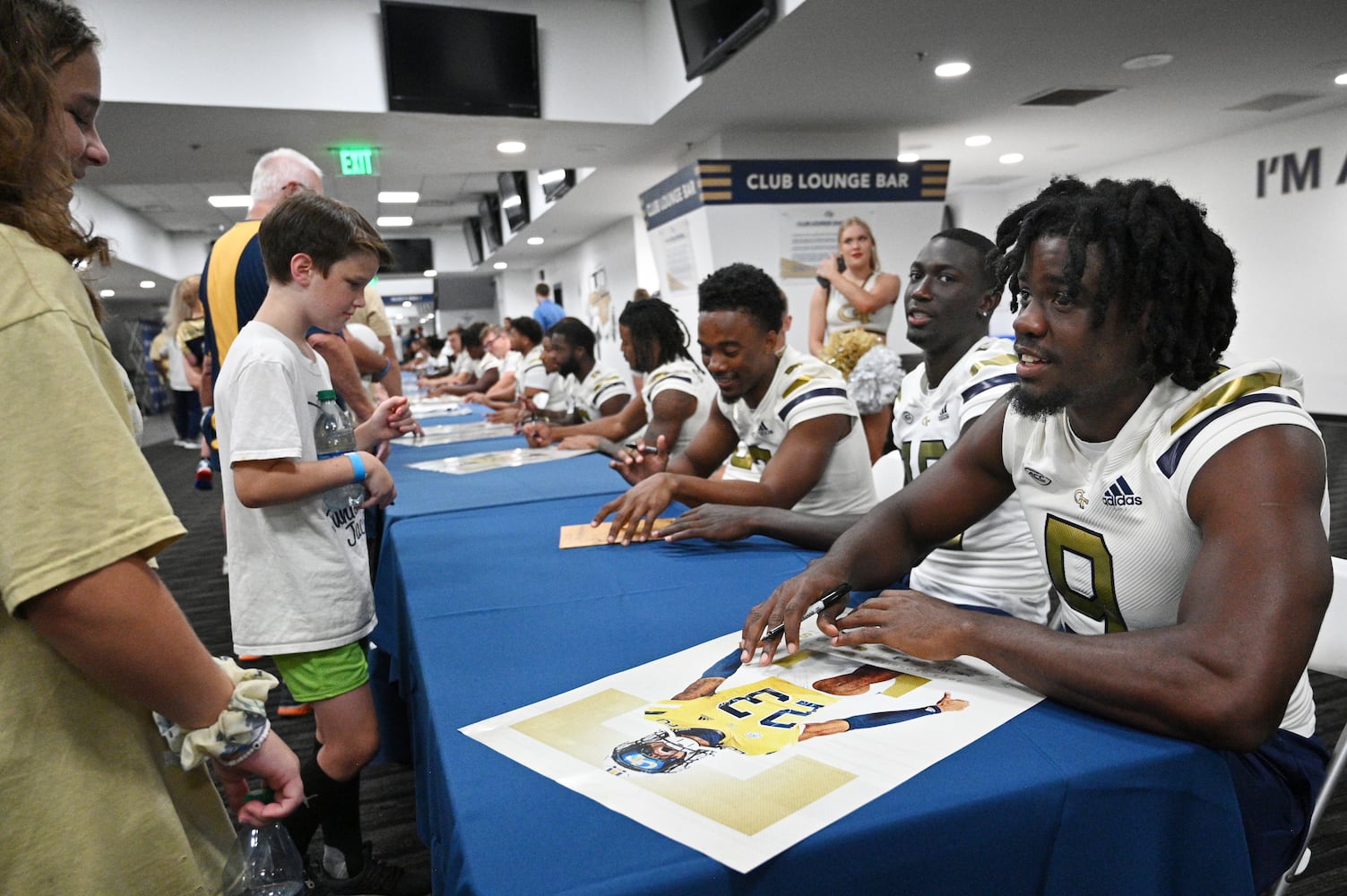 Georgia Tech football’s annual Fan Day