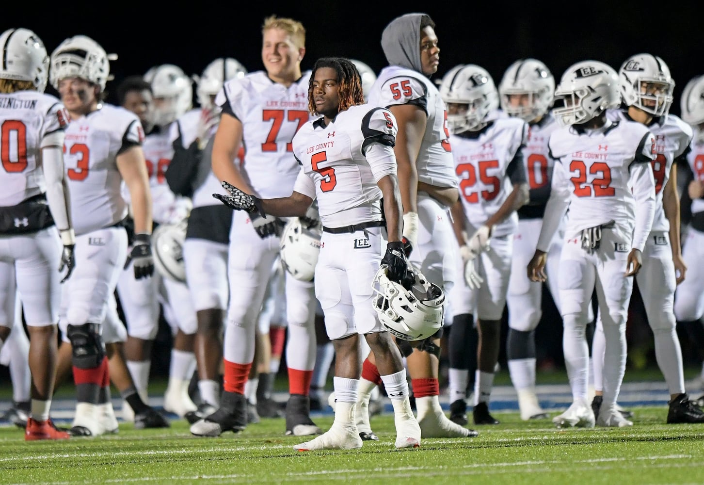 Lee County at River Ridge -- High school football state playoffs