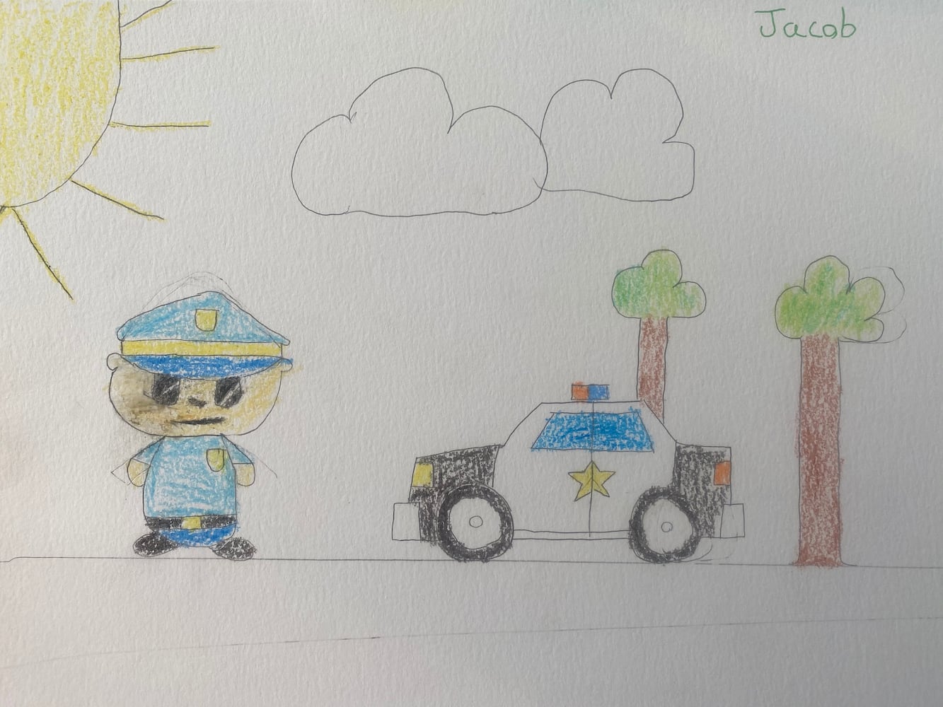 Art from the Heart: Kids thank front-line public safety workers