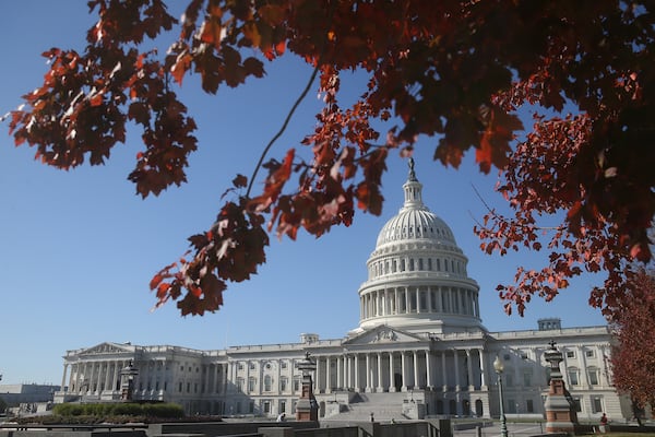 The U.S. Capitol building in Washington, D.C. 