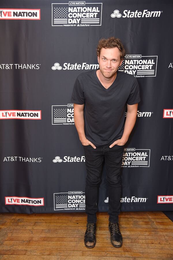  NEW YORK, NY - MAY 01: Musician Phillip Phillips attends Live Nation's celebration of The 3rd Annual National Concert Day at Irving Plaza on May 1, 2017 in New York City. (Photo by Michael Loccisano/Getty Images for Live Nation)