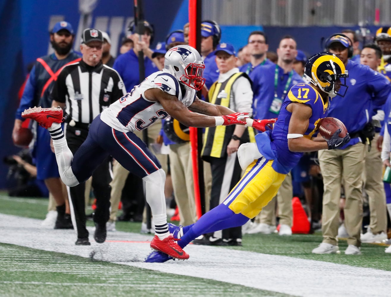 Photos: Patriots, Rams collide in Super Bowl in Atlanta