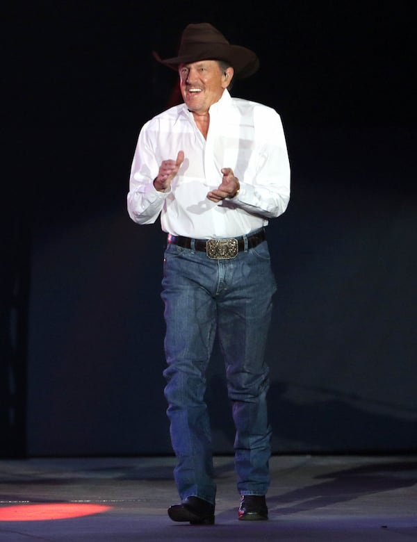 George Strait might have retired from touring, but he still loves being onstage, evidenced at his March 30, 2019 concert at Mercedes-Benz Stadium.