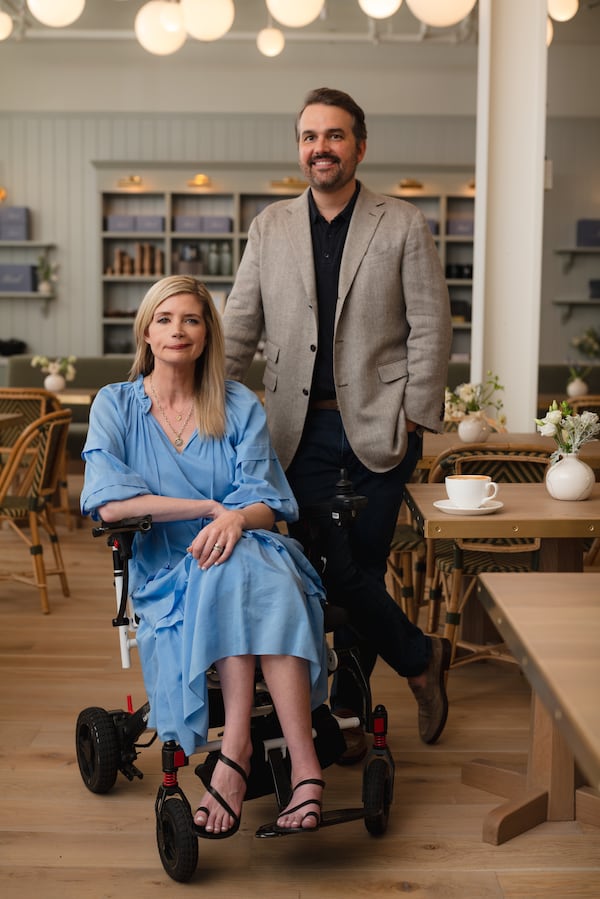 Married couple Katherine and Jay Wolf opened Mend Coffee & Goods to “give everyone a seat the table,” said Jay. (Courtesy of Mend)