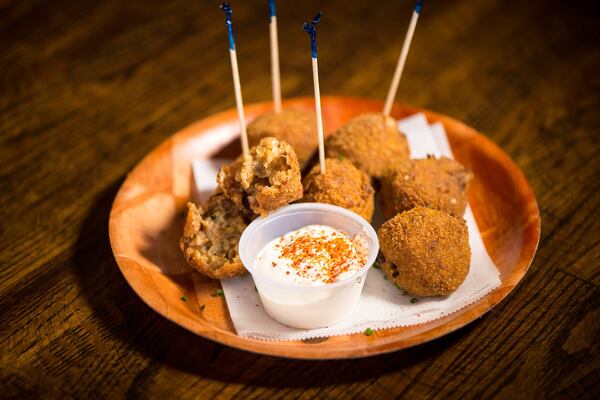 El Super Pan Ham croquettes. Photo credit- Mia Yakel.