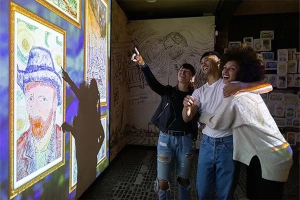 "Van Gogh: The Immersive Experience" at Exhibition Hub.