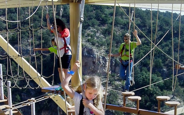 This Treetop Trail is very similar to the one that will open on March 21 at Zoo Atlanta.