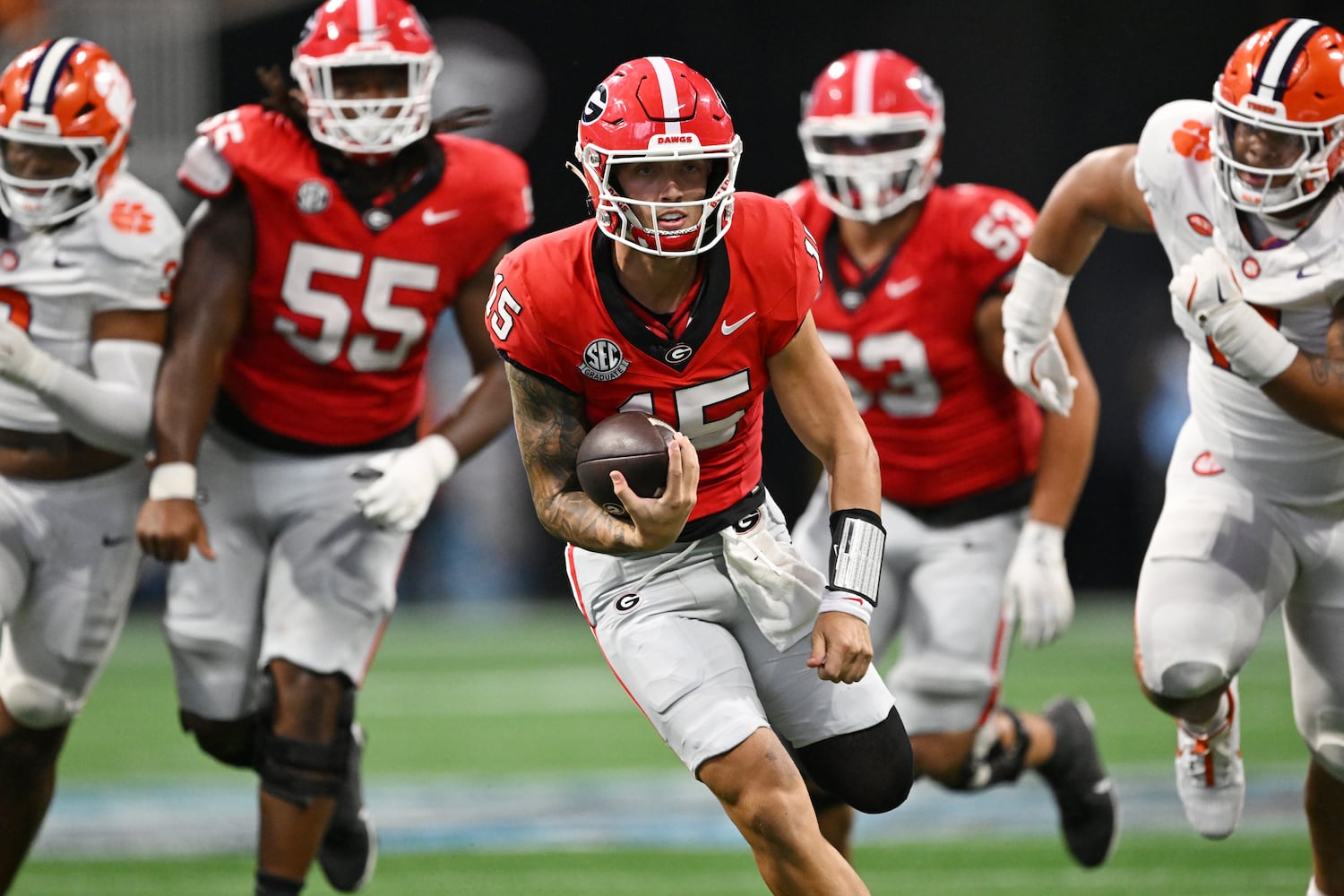 Georgia vs. Clemson photos