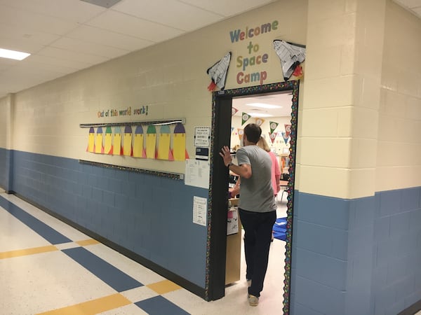 The new Brumby Elementary School had a ribbon-cutting ceremony on Tuesday, July 31, 2018.