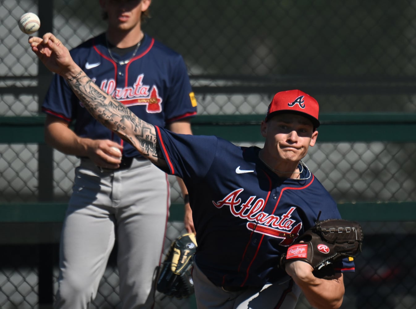 Braves spring training - Day 8