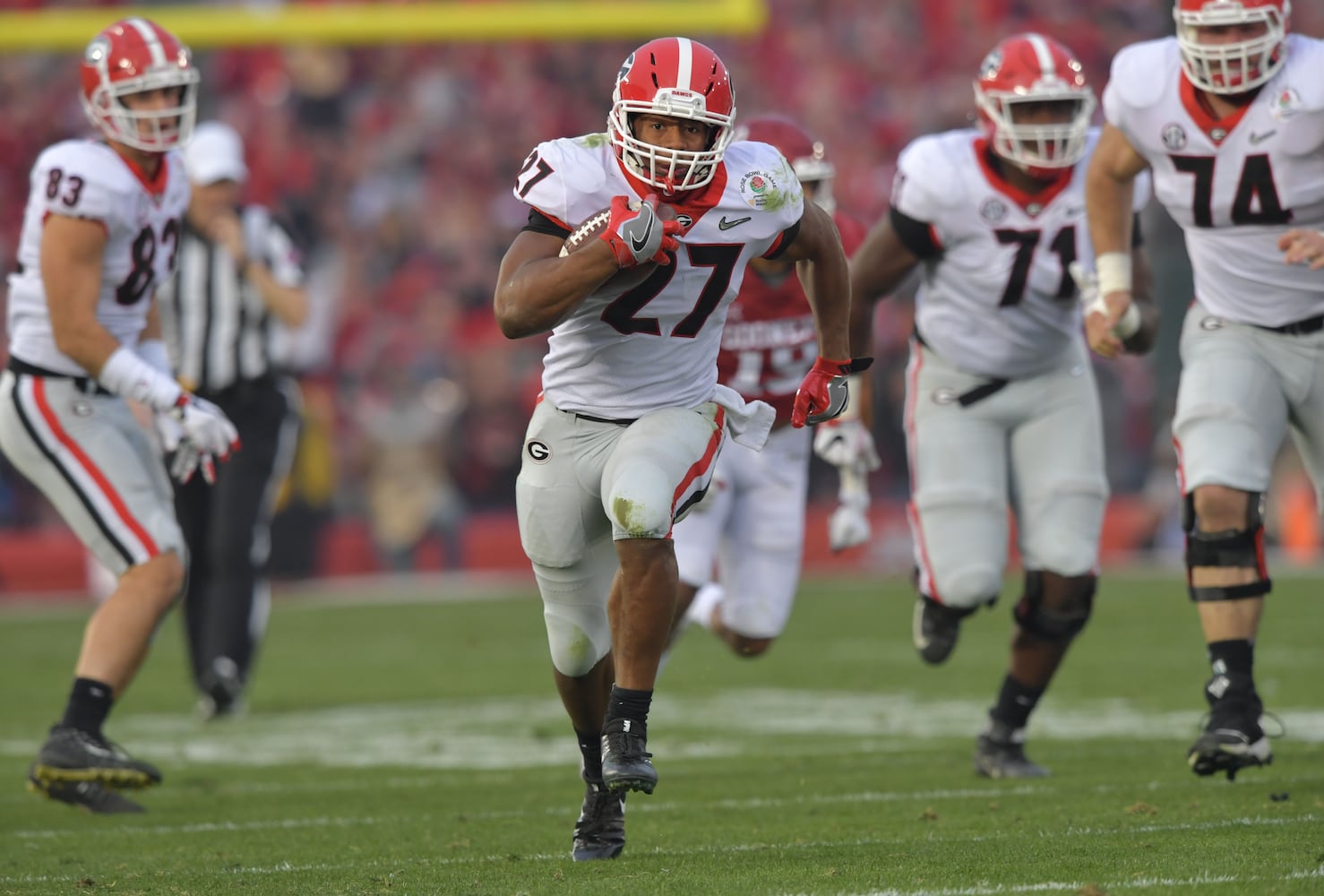 Photos: Bulldogs outlast Sooners in Rose Bowl