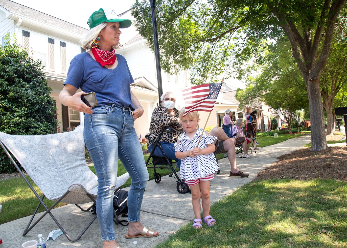 PHOTOS: Fourth of July drive-by parade in Powder Springs