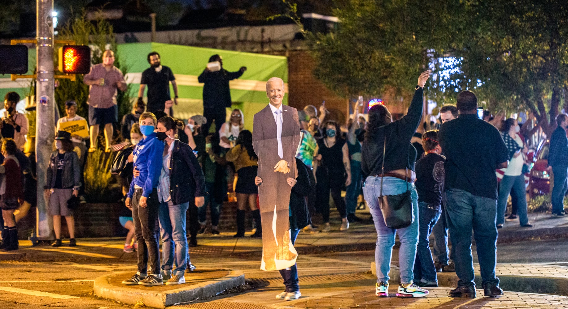 president elect Biden celebration