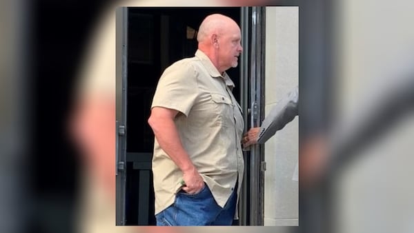 Gregg Ramsdell leaving his first federal court appearance in August, when he pleaded not guilty to the crimes.