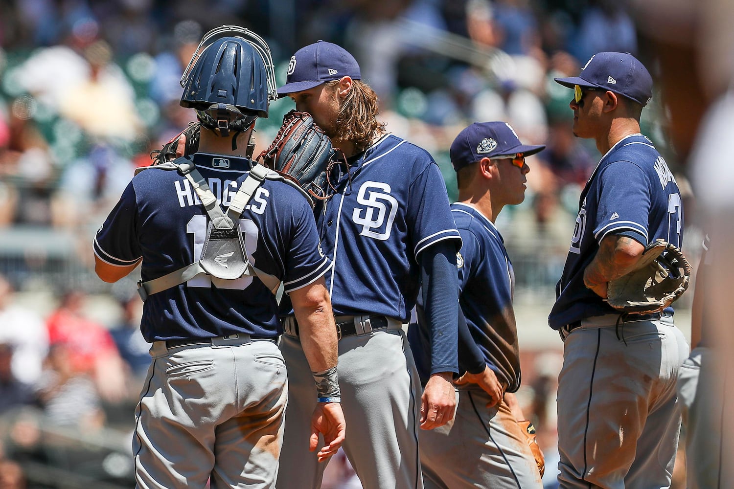 Photos: Foltynewicz, Braves pounded by Padres