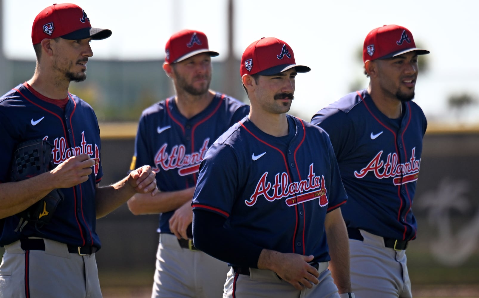 Braves spring training Day 2