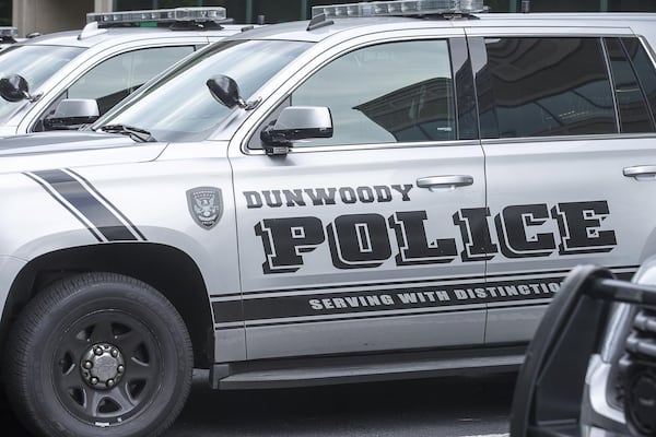 Dunwoody police arrested about 2,200 people in 2019. (Alyssa Pointer/alyssa.pointer@ajc.com)