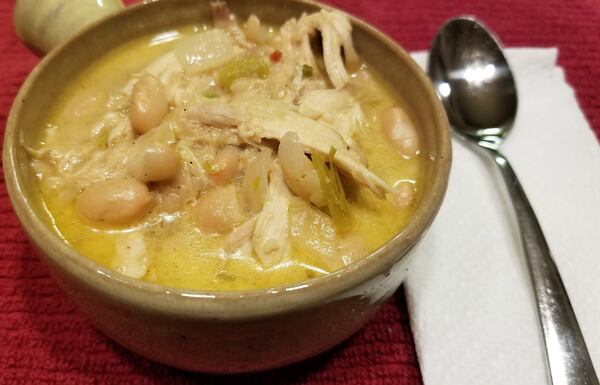 Scott Taylor’s White Chicken Chili. SCOTT TAYLOR