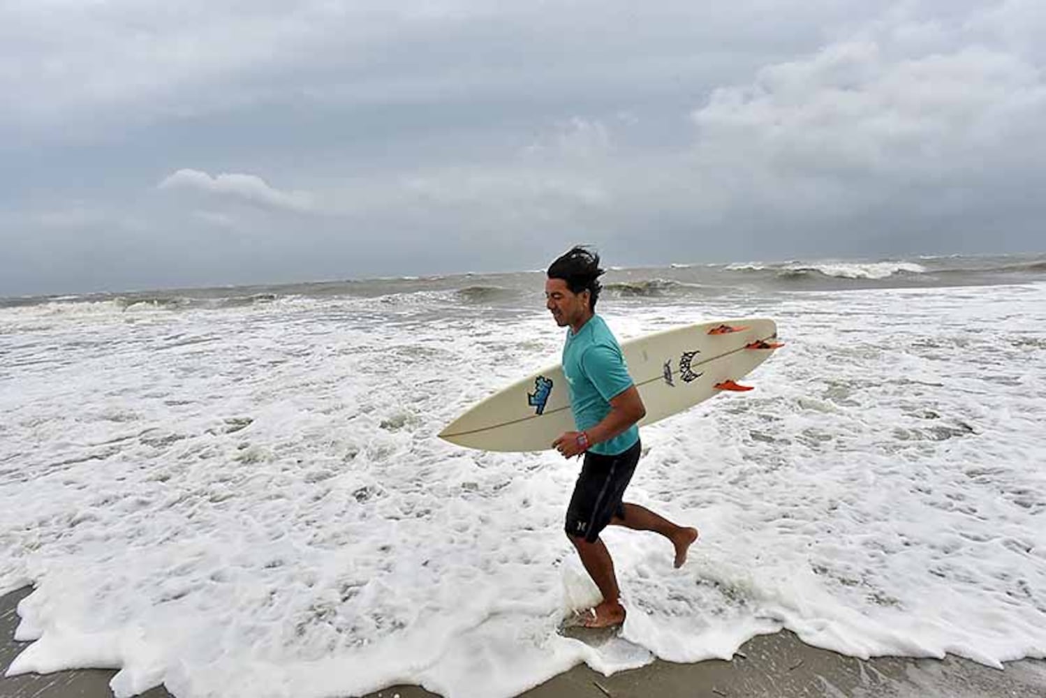 PHOTOS: Hurricane Dorian’s outer bands reach South Georgia