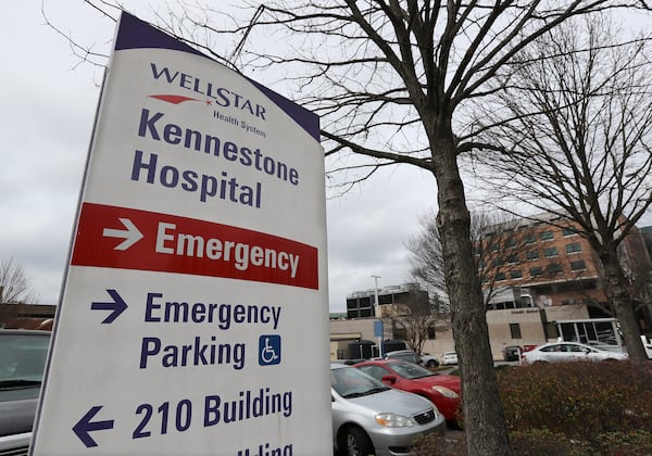 Wellstar Kennestone Hospital is seen on the afternoon that Georgia authorities confirmed the state’s first coronavirus related death, a 67-year-old male hospitalized here on Thursday, March 12, 2020. CURTIS COMPTON CCOMPTON@AJC.COM