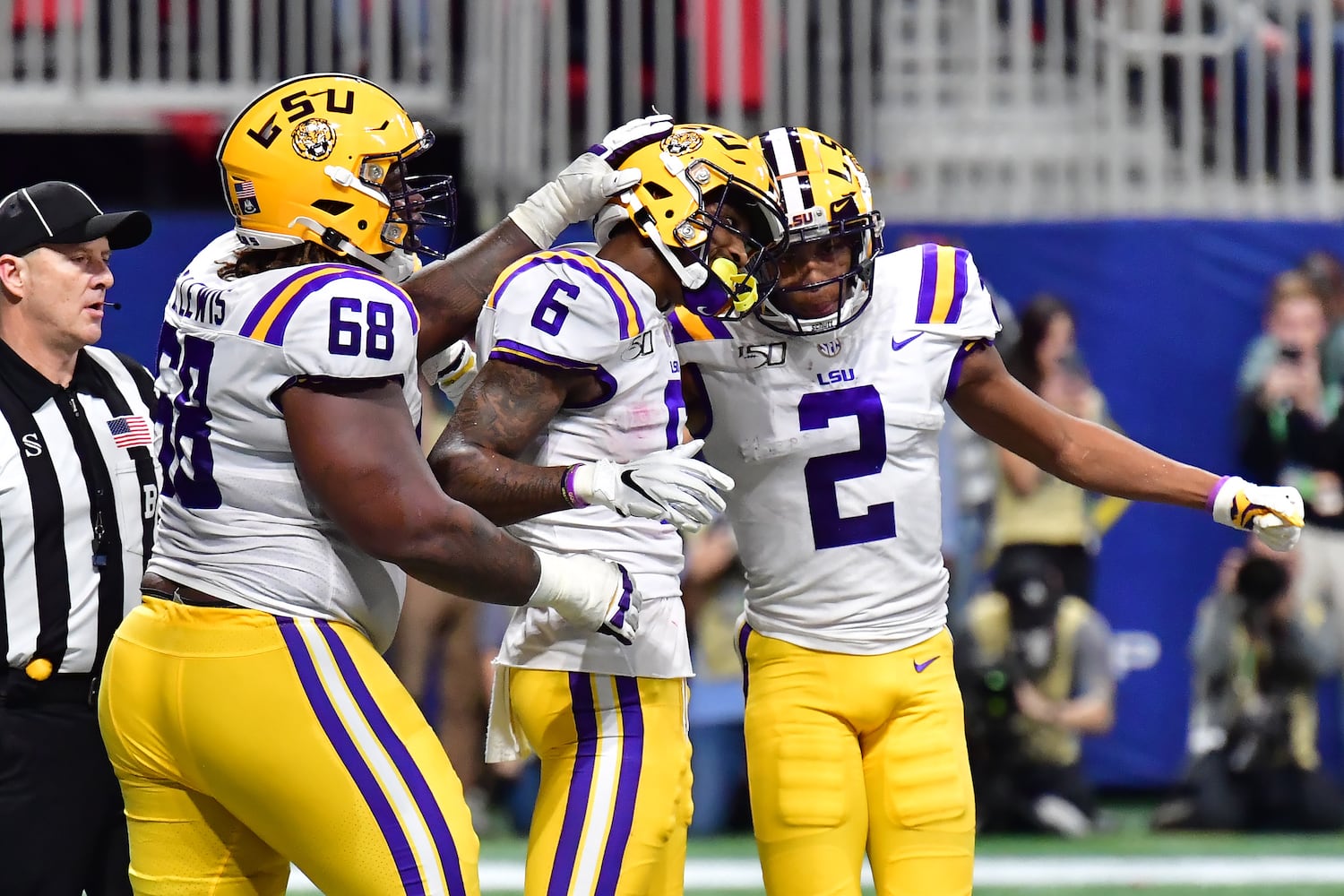 Photos: Bulldogs crushed by LSU in SEC Championship game