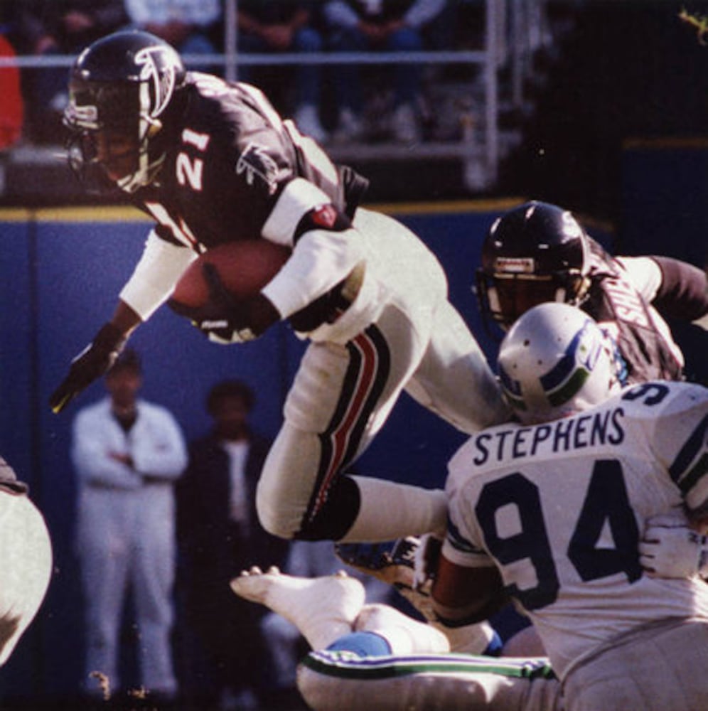 Falcons honor Deion Sanders