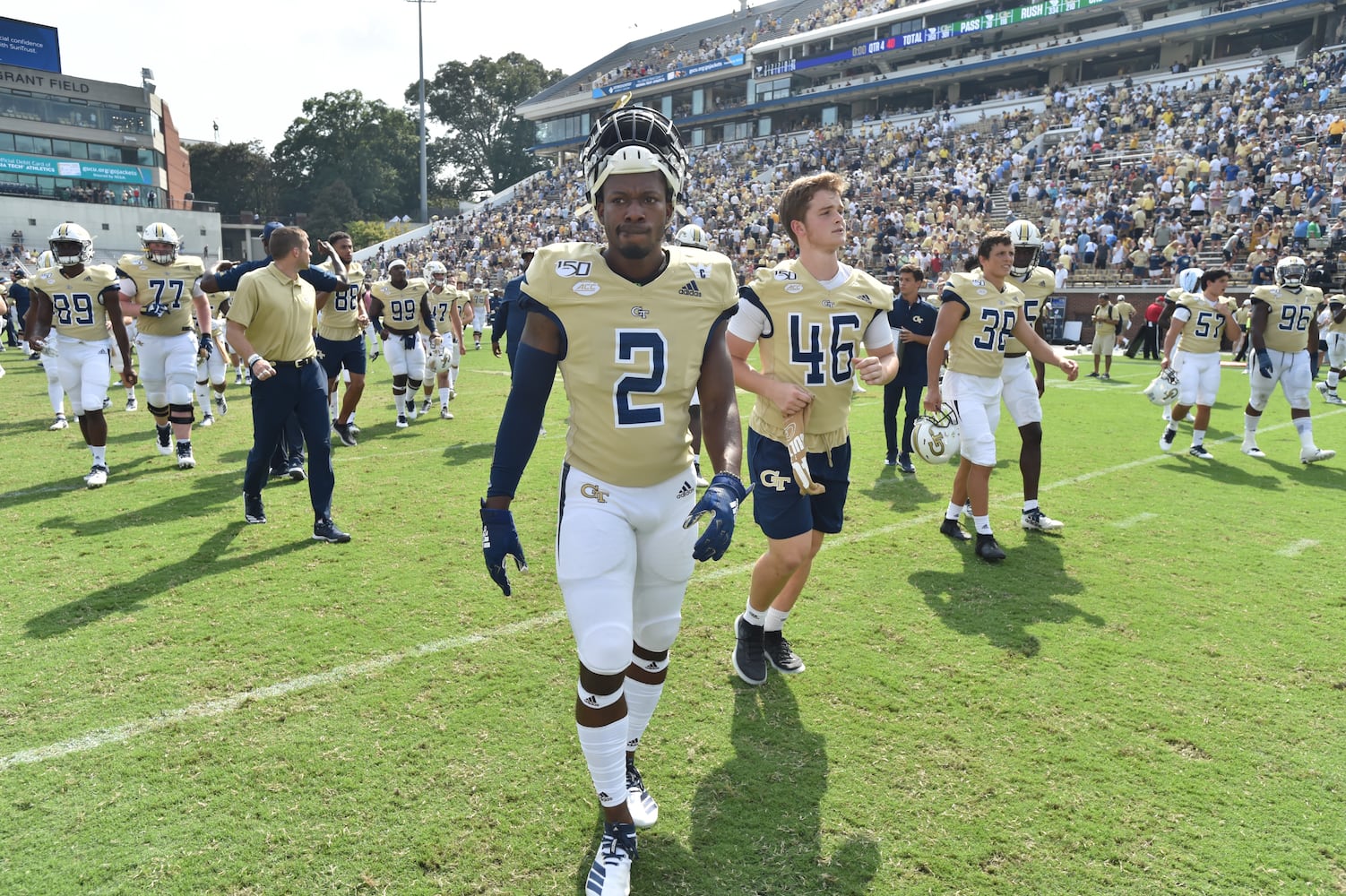 Photos: Georgia Tech is upset by The Citadel