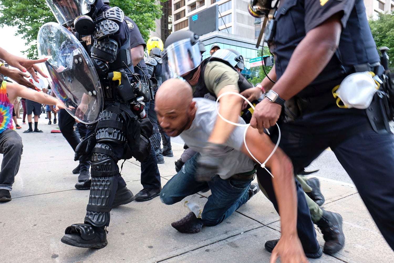 PHOTOS: Atlanta braces for second night of protests