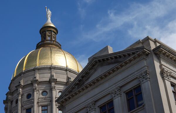 The Georgia State Capitol in Atlanta. (Natrice Miller/The Atlanta Journal-Constitution)