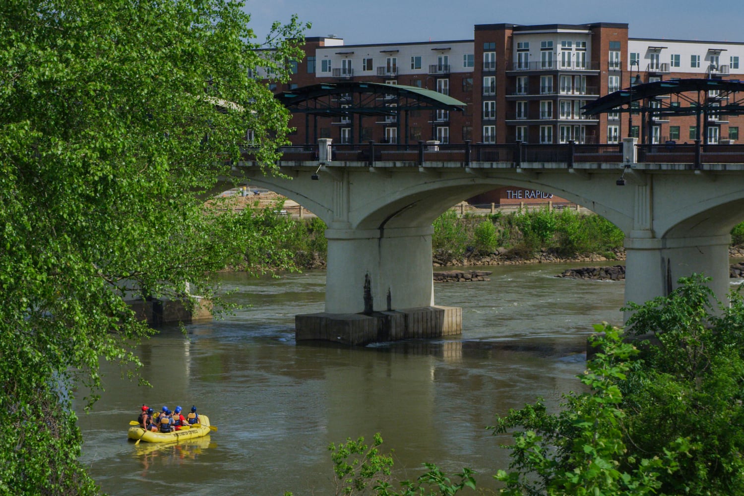 A river runs through Columbus, GA