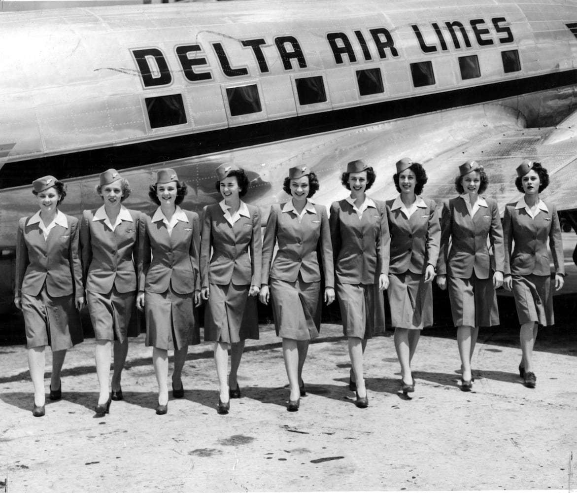 Delta uniforms through years