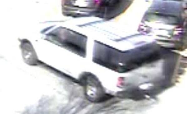 This is the Ford Expedition that Acworth cops say a shoplifter drove off in on Feb. 3, 2018.