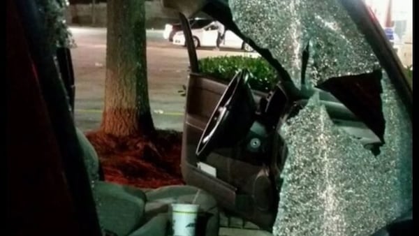 A group of teenagers said their car was hit by gunfire outside of a Henry County Waffle House on Sunday. (Credit: Channel 2 Action News)