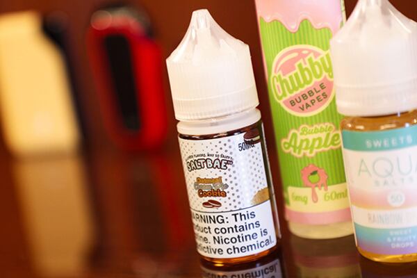 Vaping liquids, with flavors such as Oatmeal Cream Pie Cookie, Bubble Apple and Rainbow Drops, can appear to be a tasty treat for children. But for these little ones, swallowing a teaspoon of liquid with a high nicotine concentration can be fatal.