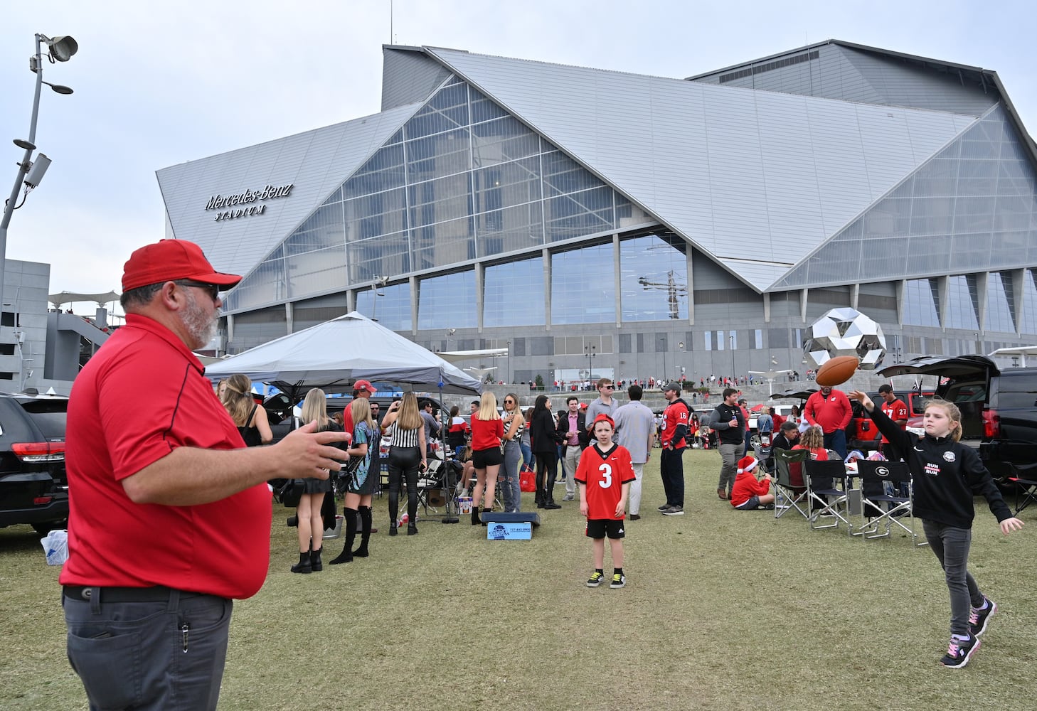 Georgia in SEC Championship photo