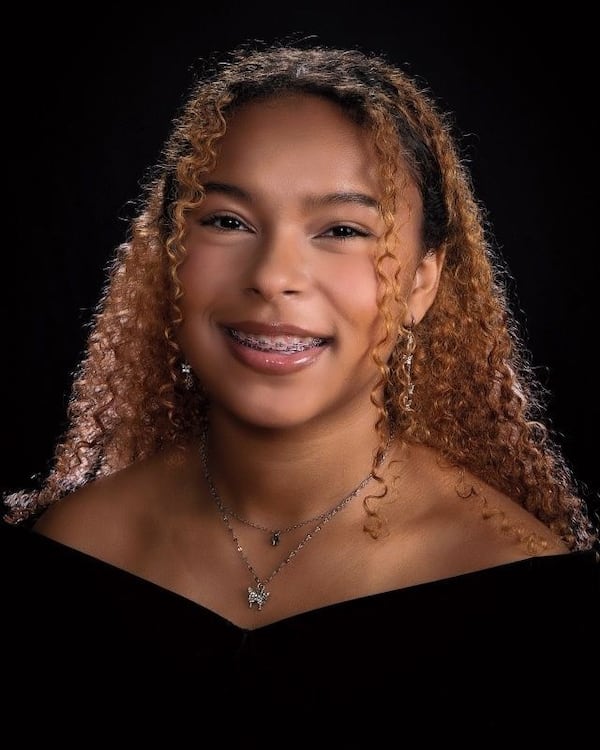 India Loechinger is valedictorian at Lovejoy High School in Clayton County. (Courtesy photo)