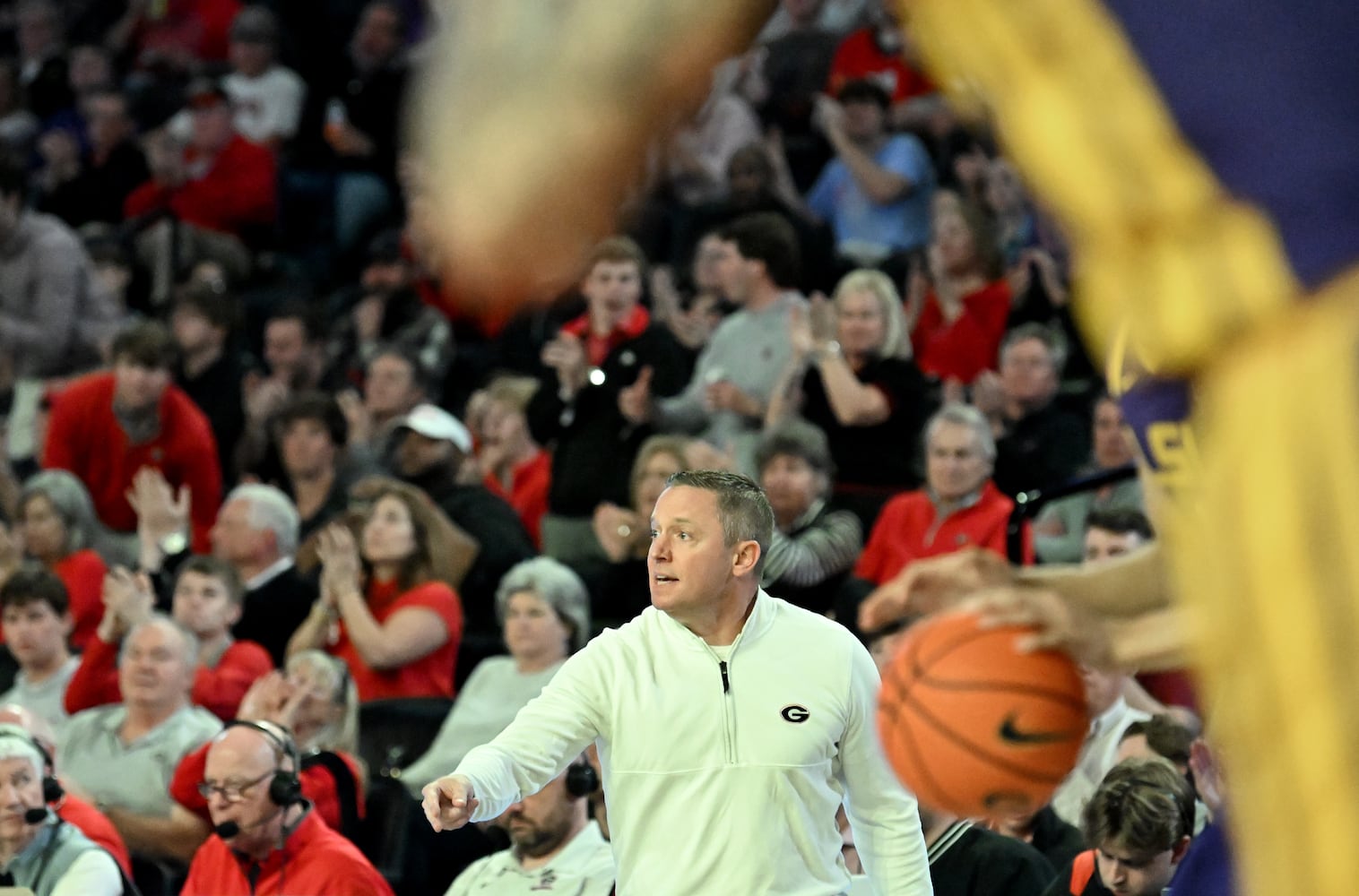 Georgia vs LSU basketball 