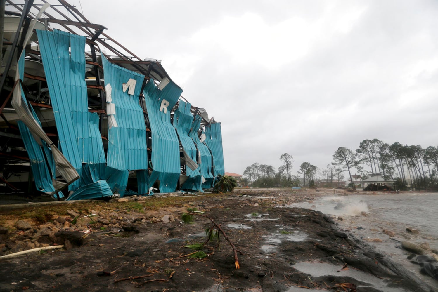 Photos: Hurricane Michael leaves behind path of destruction