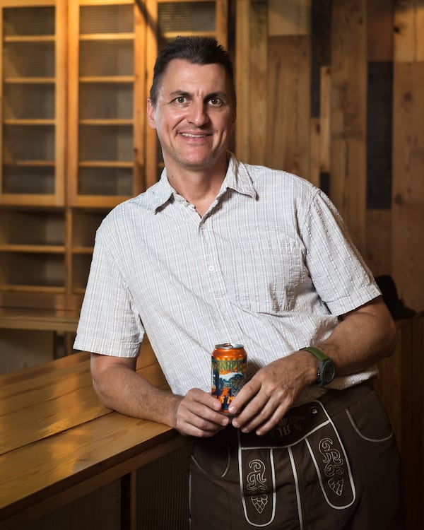 errapin co-founder and vice president of brewing development, Brian "Spike" Buckowski. Credit: Terrapin Beer Co.