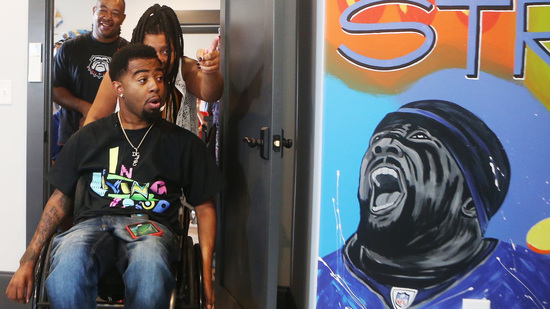 Devon Gales' new home