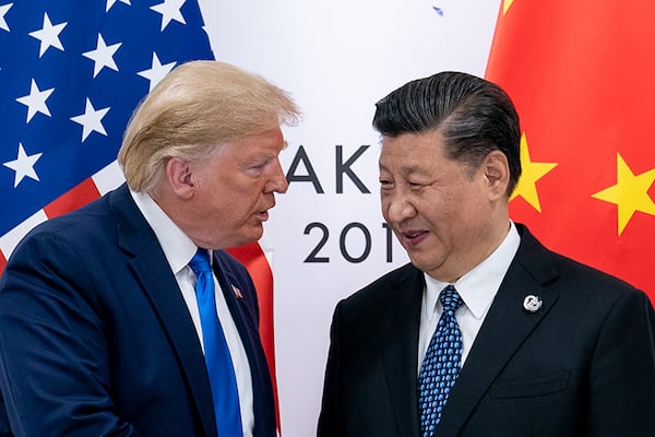 Ongoing trade tensions between the world's two largest economies took a toll on world economic growth in 2019 and caused wild swings on Wall Street as uncertainty gripped financial markets throughout much of the year.