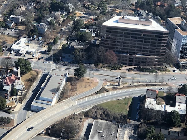 This obscure right hand turn from Peachtree/southbound onto the Buford-Spring Connector/northbound could save time for Midtown commuters.